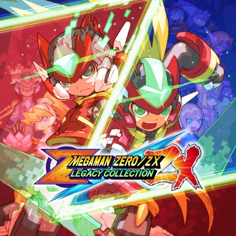 Mega Man Zero/ZX Legacy Collection box art for Playstation 4